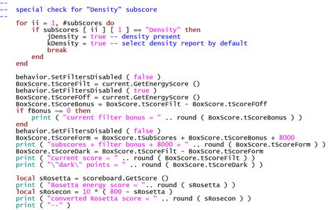 lua scans|Script Language .